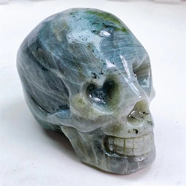 Blue Labradorite Skull-ToShay.org