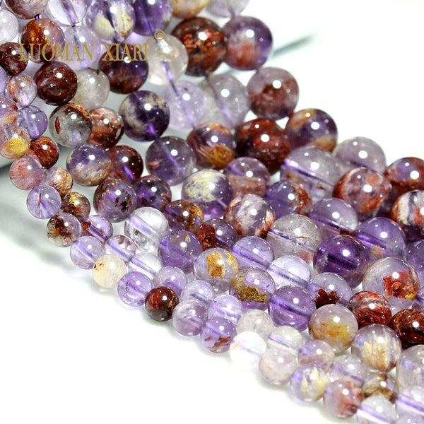 Purple Ghost Crystal Beads-ToShay.org