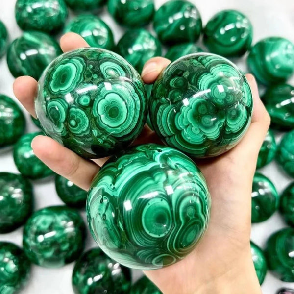 Green Malachite Ball-ToShay.org