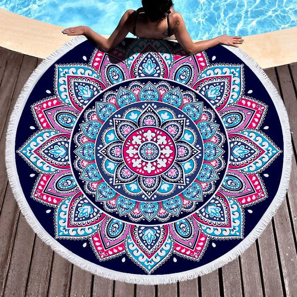 Mandala Beach Mat-ToShay.org