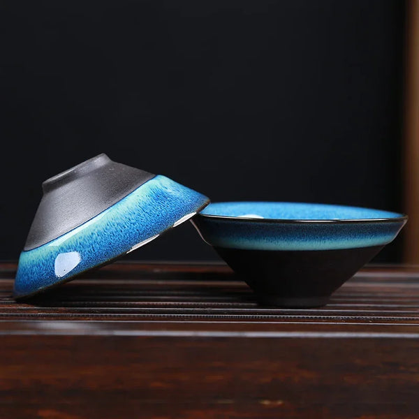 Blue Starry Sky Ceramic Tea Set-ToShay.org