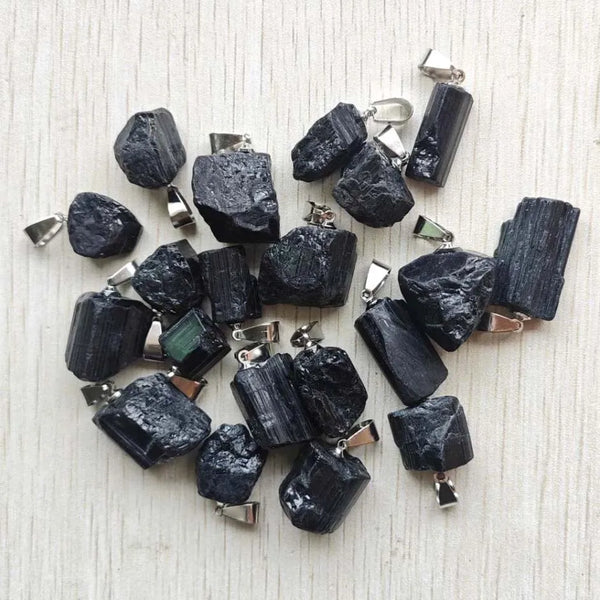 Black Tourmaline Pendants-ToShay.org