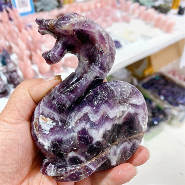 Purple Dream Amethyst Snake-ToShay.org