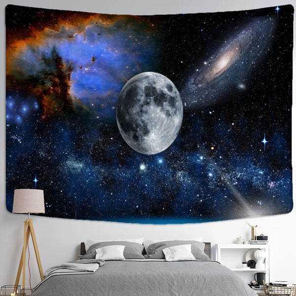 Forest Night Sky Tapestry-ToShay.org