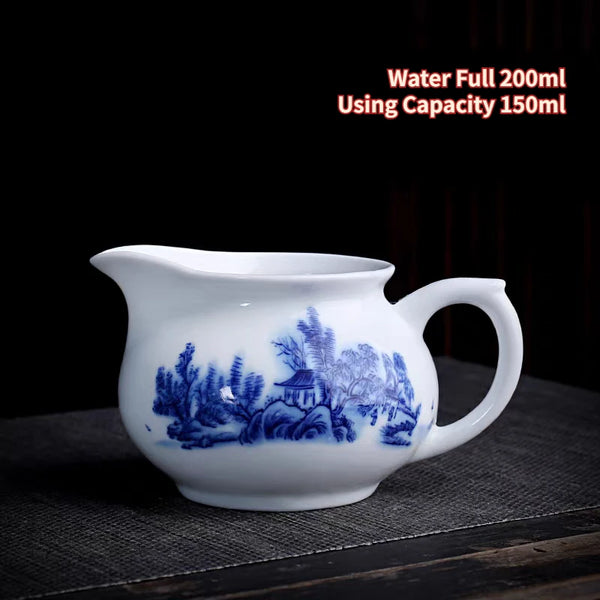 Blue White Porcelain Jug-ToShay.org