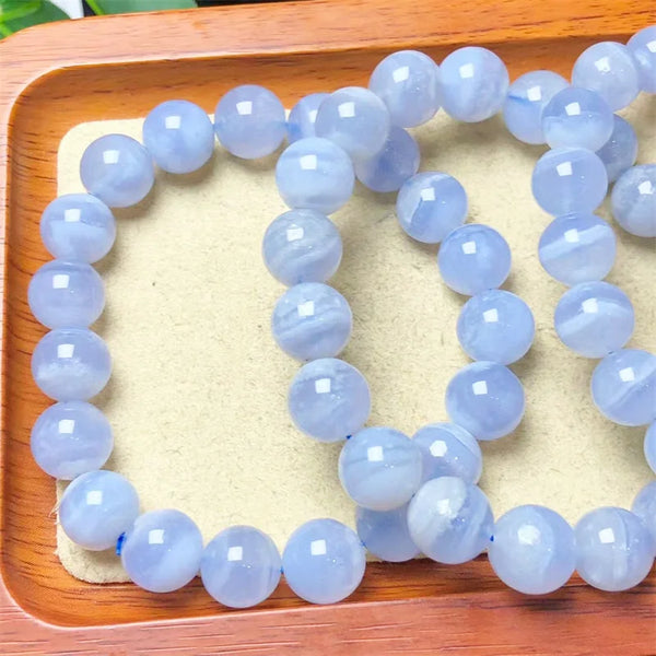 Blue Lace Agate Bracelet-ToShay.org