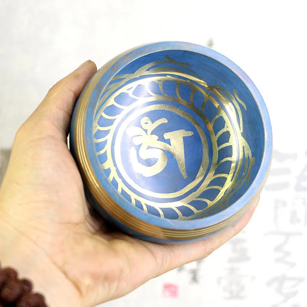 Blue Tibetan Singing Bowl-ToShay.org