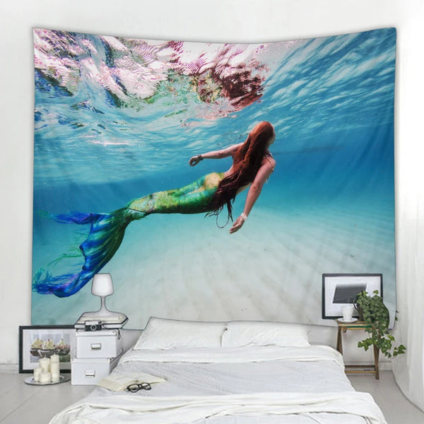 Mermaid Art Tapestry-ToShay.org