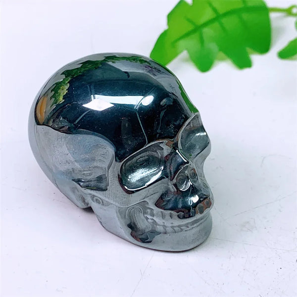 Silver Terahertz Skull-ToShay.org