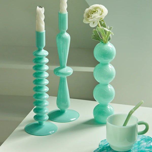 Glass Candle Holder-ToShay.org