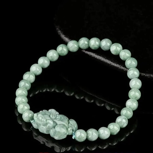 Green Jade Pixiu Bracelets-ToShay.org