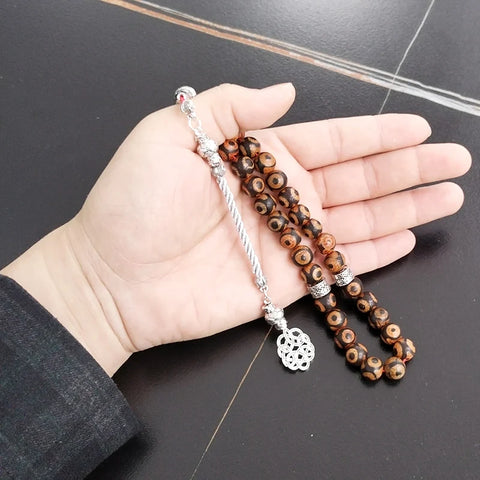 Fire Agate Prayer Beads-ToShay.org