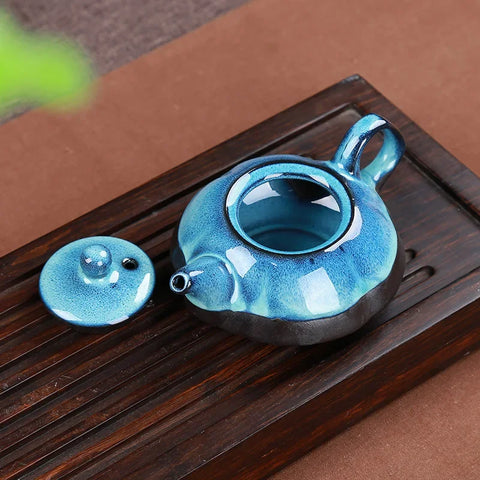 Blue Starry Sky Ceramic Tea Set-ToShay.org