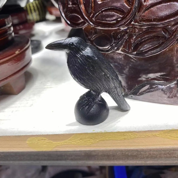 Black Obsidian Crow-ToShay.org