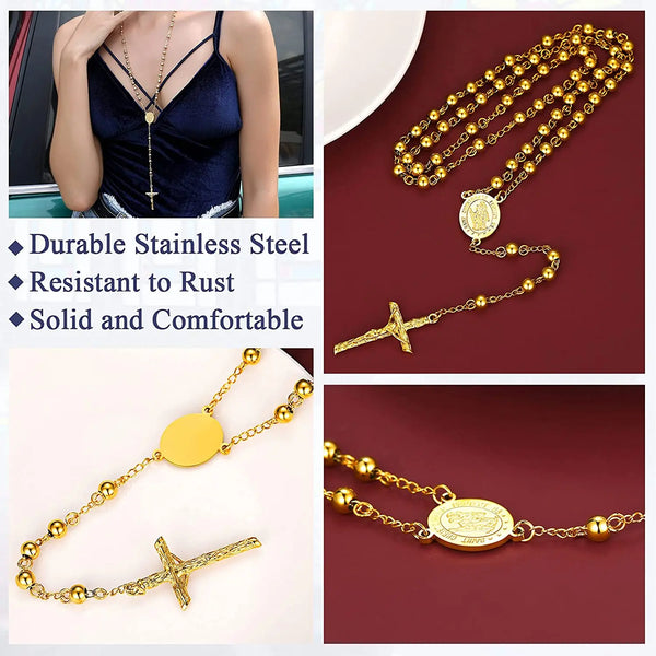 Gold Rosary Beads-ToShay.org