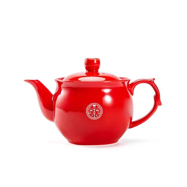 Red Ceramic Tea Sets-ToShay.org