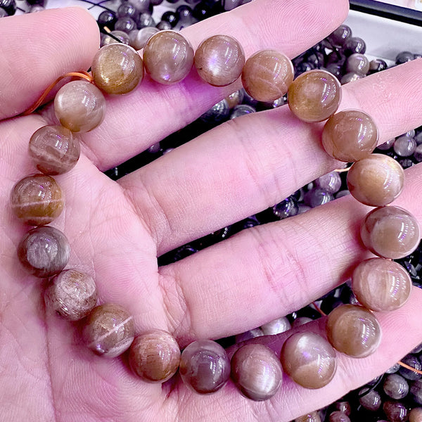 Mixed Quartz Crystal Bead Bracelets-ToShay.org