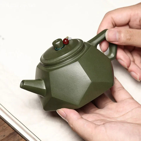 Green Yixing Clay Teapots-ToShay.org