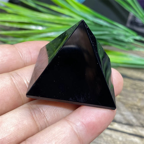 Black Obsidian Pyramid-ToShay.org