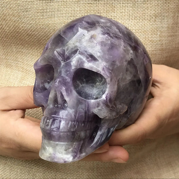 Purple Dream Amethyst Skull-ToShay.org