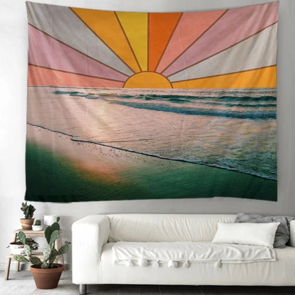 Sun Ray Art Tapestry-ToShay.org