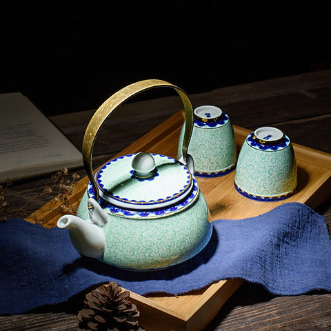 Blue White Porcelain Teapots-ToShay.org