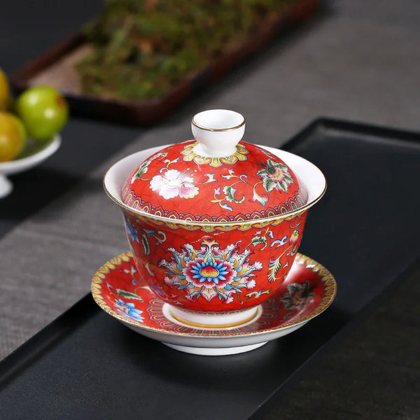 Gaiwan Ceramic Tea Bowls-ToShay.org