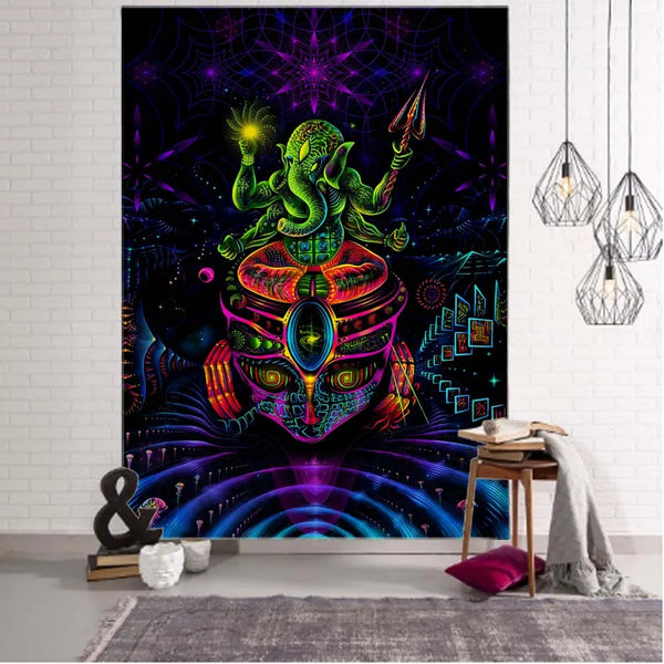 Psychedelic Meditation Tapestry-ToShay.org