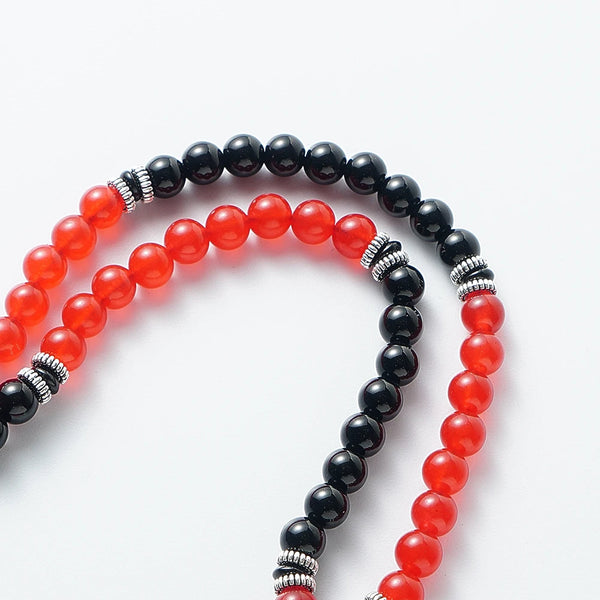 Red Agate Mala Beads-ToShay.org