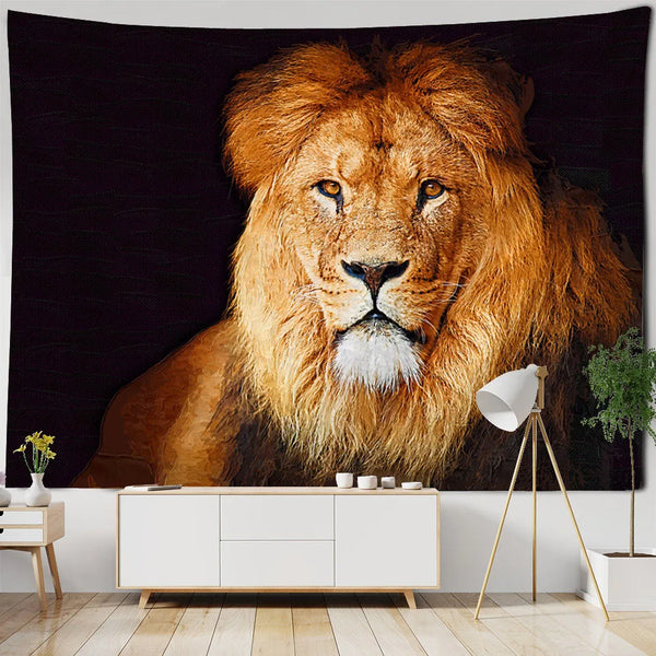 Lion Art Tapestry-ToShay.org