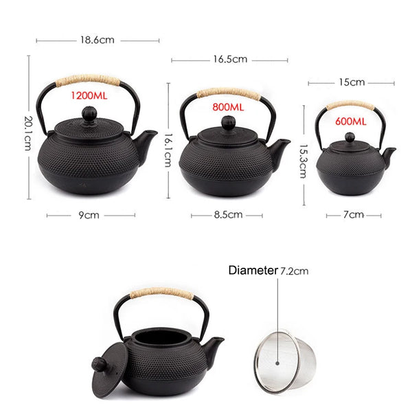 Cast Iron Tea Kettle-ToShay.org