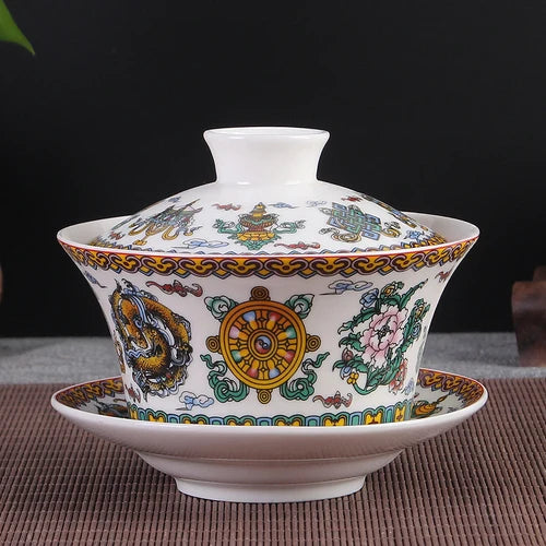 Gaiwan Ceramic Tea Tureen-ToShay.org