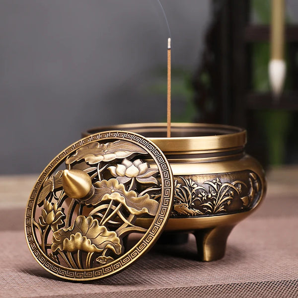 Copper Pot Incense Burner-ToShay.org