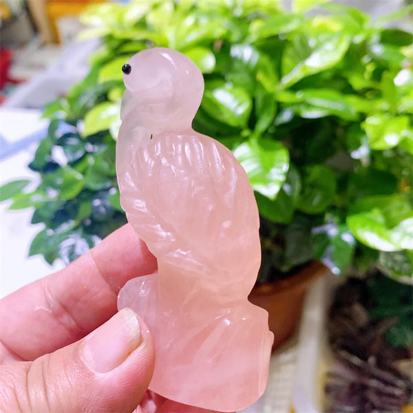 Pink Rose Quartz Flamingo-ToShay.org