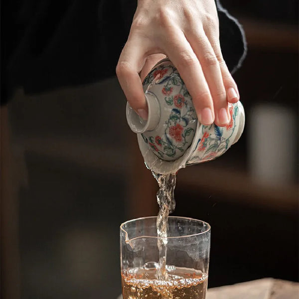 Gaiwan Ceramic Tea Tureen-ToShay.org