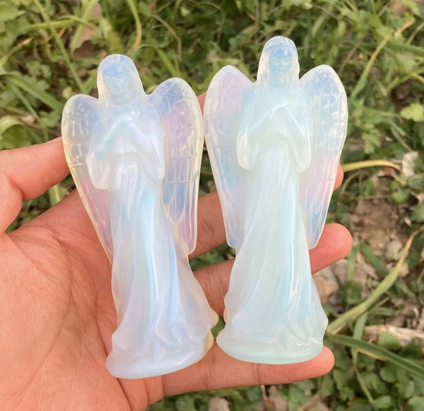 White Opalite Angel-ToShay.org