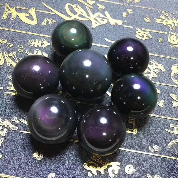 Rainbow Obsidian Cats Eye-ToShay.org