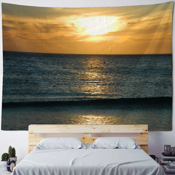 Seaside Sunset Tapestry-ToShay.org