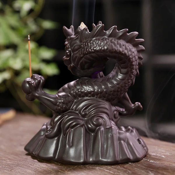 Dragon Backflow Incense Burner-ToShay.org