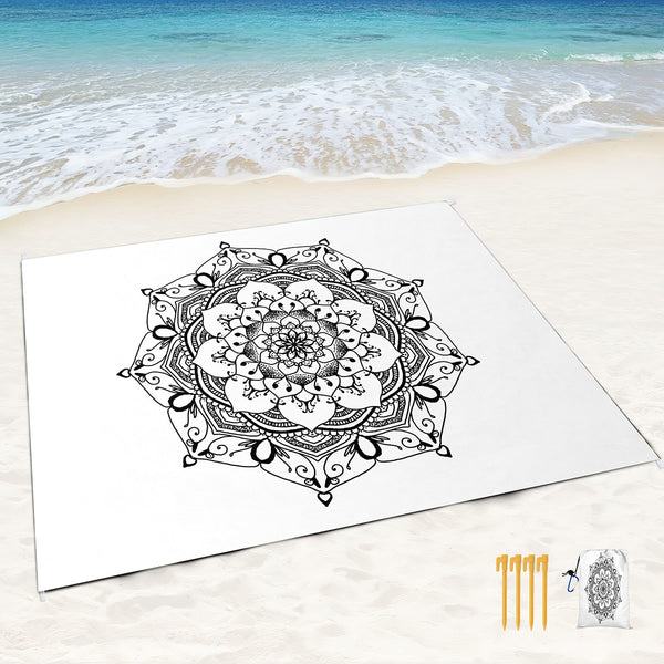 Mandala Beach Blanket-ToShay.org