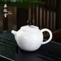 White Porcelain Tea Pot-ToShay.org