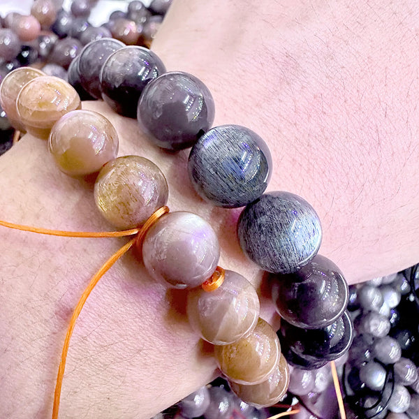 Mixed Quartz Crystal Bead Bracelets-ToShay.org