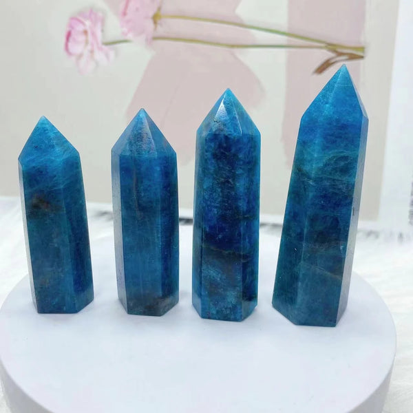 Blue Apatite Point-ToShay.org