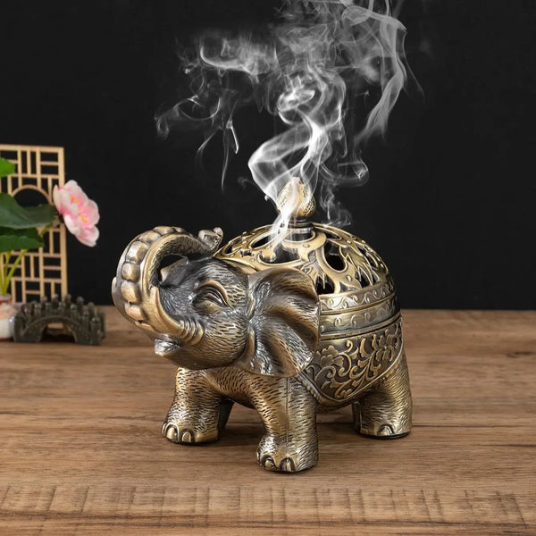 Elephant Incense Burner-ToShay.org