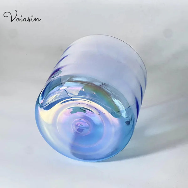 Blue Clear Crystal Bowl-ToShay.org