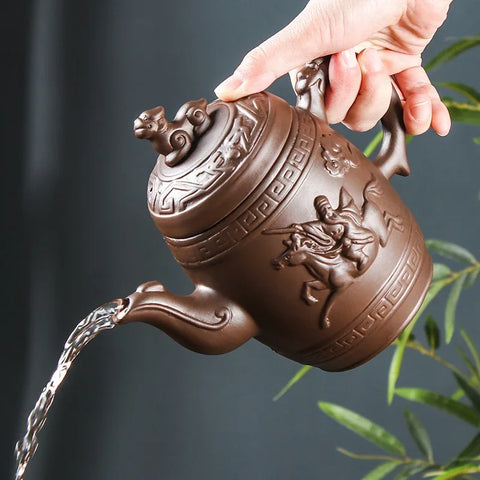 Dragon Clay Teapot-ToShay.org