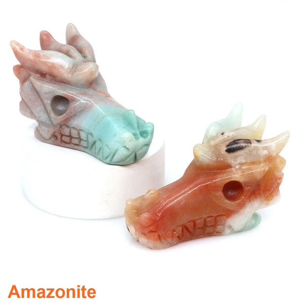 Mixed Crystal Dragon Heads-ToShay.org