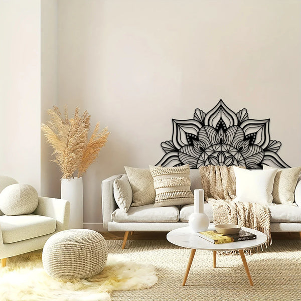 Mandala Lotus Flower Wall Art-ToShay.org