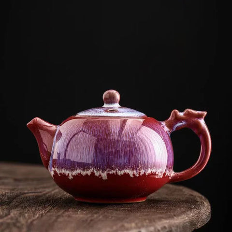 Glazed Ceramic Teapot-ToShay.org