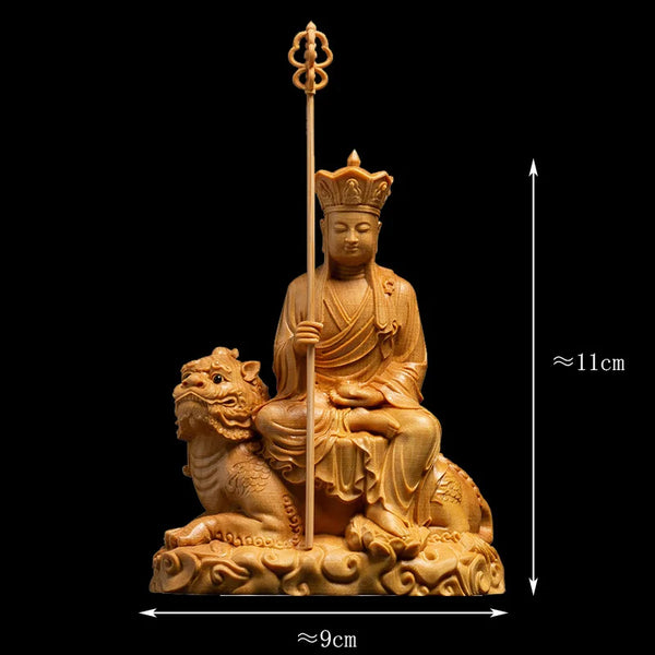 Wood Guanyin Buddha-ToShay.org